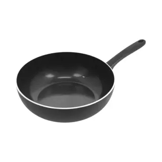 Demeyere Alu Bistro 3 Ceraforce Wokpan – 28 Cm Wok Uit Aluminium – Non Stick Wok Geschikt Voor Alle Warmtebronnen Inclusief Inductie –