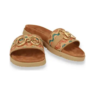 Mode-mania Dames Slipper Multicolour | Multicolor | Maat, 39