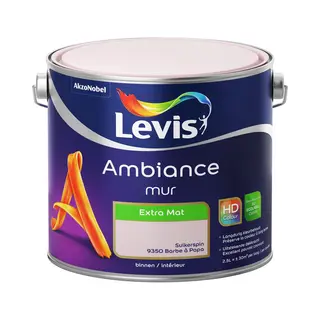 Levis - Ambiance Mur Extra Mat - Suikerspin - 2, 5 L