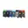 Blauw, Grijs, Groen, Oranje, Paars, Rood, Zwart