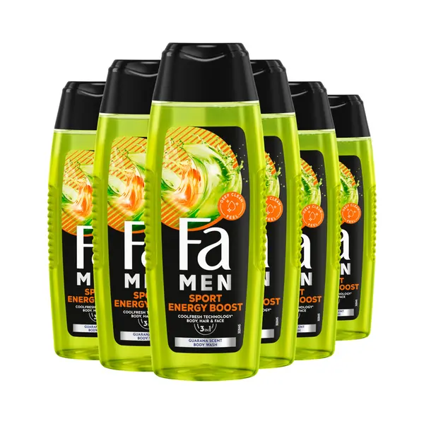 6x Fa Men Douchegel En Shampoo Sport 250 Ml thumbnail
