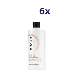 Syoss Conditioner Intense Keratin - 6 X 440 Ml - Voordeelverpakking