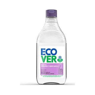 Ecover Afwasmiddel - Voordeelverpakking 8 X 450 Ml - Plantaardig & Biologisch Afbreekbaar - Fles Van Gerecycled Plastic - Lelie & Lotus Geur