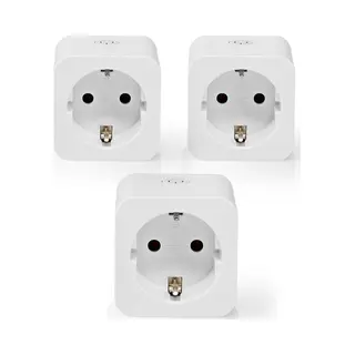 Nedis WIFIP121FWT3 Smart Plug 3680 W Haus Weiß