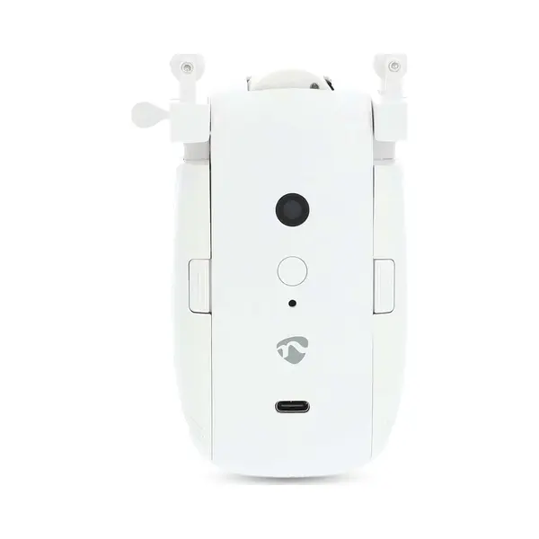 Nedis Vorhang Roboter - Kabelanlage/U-Schiene - Horizontale Vorhänge - Batteriebetrieben/Stromversorgung über Usb - 4000 MAh - Bluetooth - Weiss thumbnail
