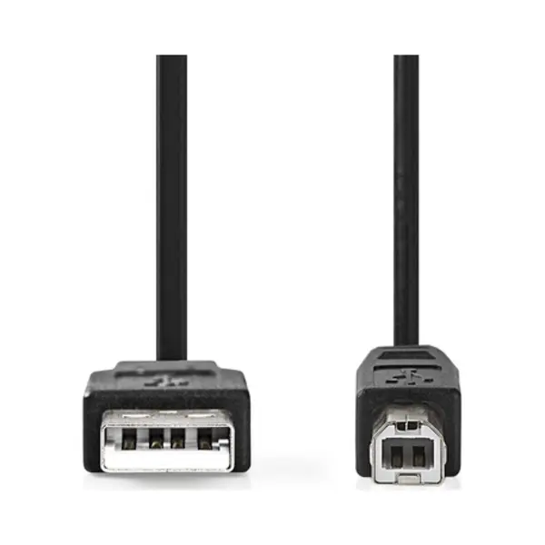 Nedis CCGL60100BK30 Usb Kabel Usb 2.0 3 m Usb A Usb B Schwarz thumbnail