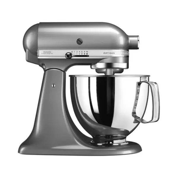 KitchenAid 5KSM125BCU mixer Stand mixer 300 W Silver thumbnail