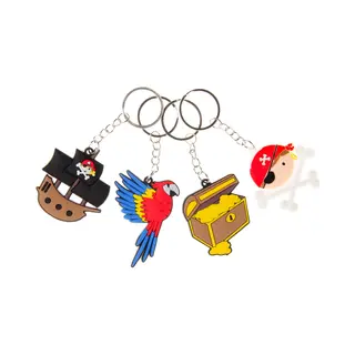Duckiez Sleutelhanger Piraat - 1 Stuk