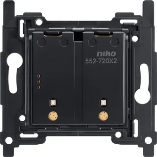 Niko Draadloze Schakelaar Met Batterij, Tweevoudig, Zigbee - 552-72002