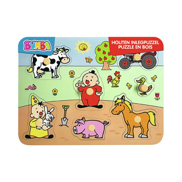 Studio 100 Bumba hout boerderij: 7 stukjes thumbnail