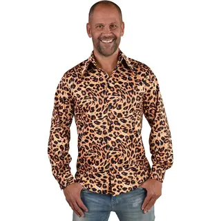 Espa Party Blouse Panter Heren - Maat L/Xl