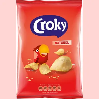 Croky | Naturel | 12 X 100 Gram