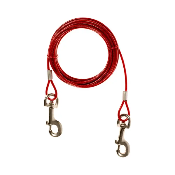 duvoplus 1717076 4,5 m Rood Hond Handsfree riem thumbnail
