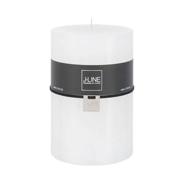 J-Line Cilinderkaars - Extra Large - Wit - 95U - 6 Stuks thumbnail