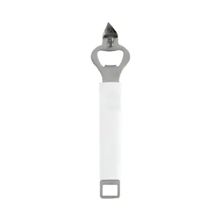 Cosy&Trendy Flesopener Wit Van Rvs 17 Cm - Flessenopener - Bierflesjes Openen