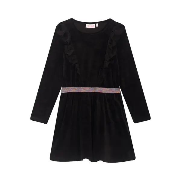Someone Bolcom-Sg-52-A Meisjes Jurk - Black thumbnail