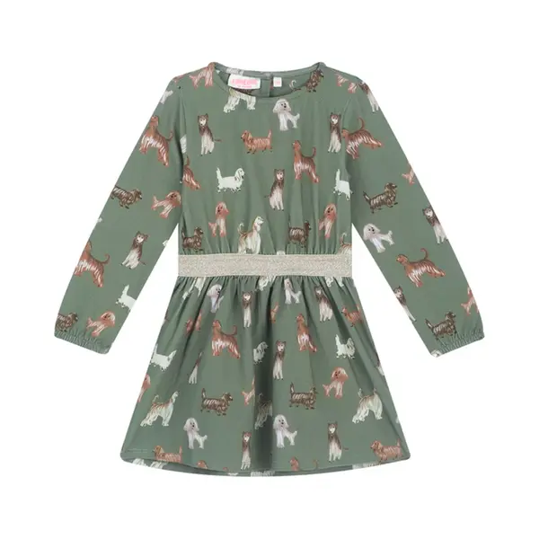 Someone Nel-Sg-52-A Meisjes Jurk - Khaki thumbnail