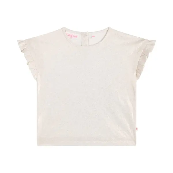Someone Adel-Sg-02-N Meisjes T-shirt - Ecru thumbnail