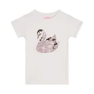 Someone Aniek-Sg-02-C Meisjes T-shirt - Ecru