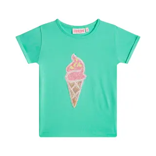 Someone Lou-Sg-02-B Meisjes T-shirt - Mint