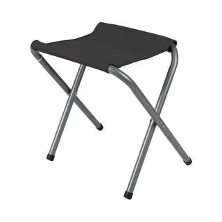 Sunnydays Camping/outdoor Krukje - Inklapbaar - Zwart - 33 X 27 X 35 Cm - Metaal/polyester
