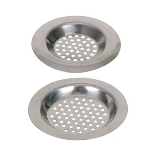 Urban Living Gootsteenfilters - Zeefjes - Vuil Opvangers - 2x Stuks - Metaal