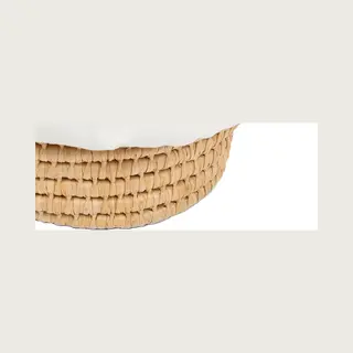 Nobodinoz Lin Français Padded Moses Cover - Wiegbeschermer - Off White