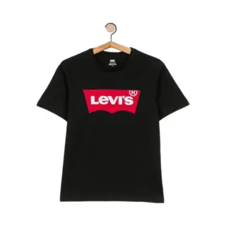 Levis, Herren, Shirts, T-Shirt, Schwarz, (S)