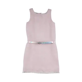 Rumbl Royal - Jurk - Jacquard - Roze - Maat 152