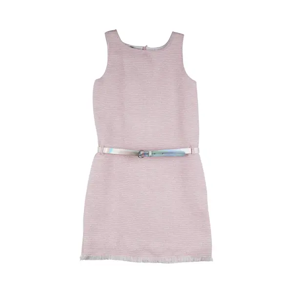 Rumbl Royal - Jurk - Jacquard - Roze - Maat 152 thumbnail