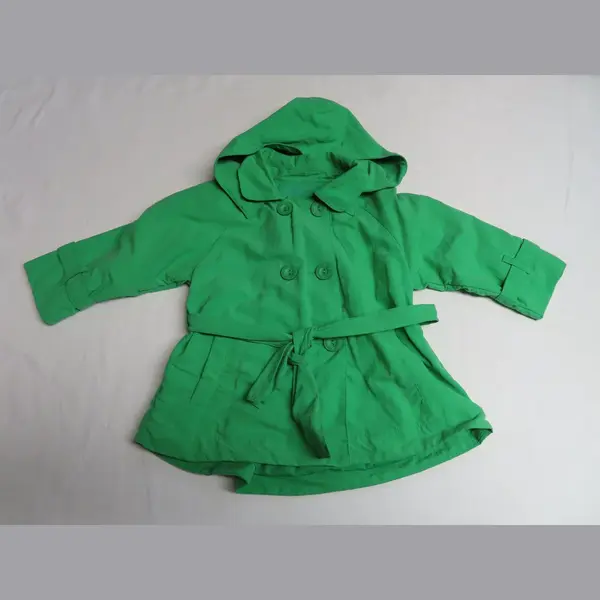 Jas - Zomerjas- Meisjes - Groen - Effen - 2 Jaar 92 thumbnail