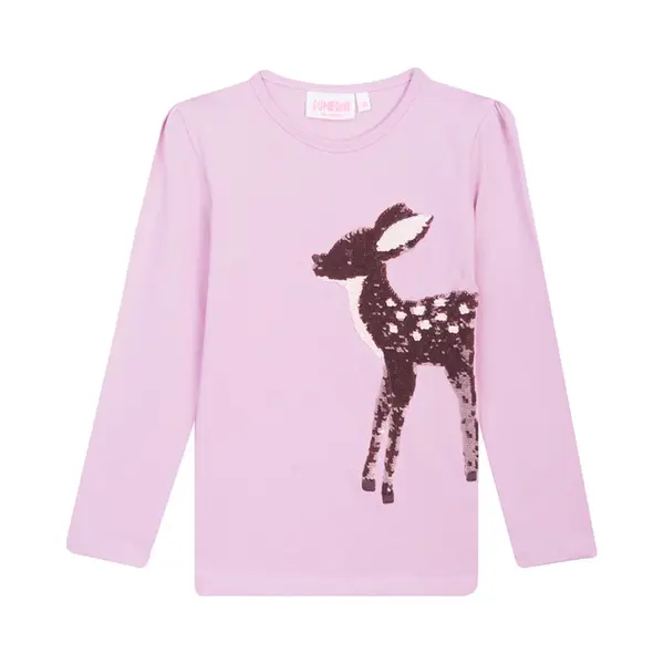 Someone Deery-Sg-03-C Meisjes T-shirt - Light Pink thumbnail
