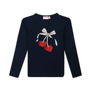 Someone Frances-Sg-03-B Meisjes T-shirt - Navy