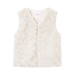 Someone Nel-Sg-13-E Meisjes Gilet - Dark Ecru