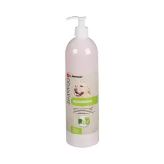 Hondenshampoo Bergamot – 1L – Deodoriserende Shampoo Voor Elk Vachttype – Verwijdert Nare Geurtjes – Flamingo