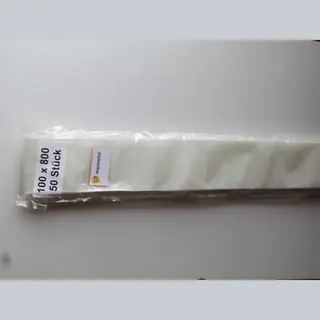 Marmelot Vacuumzakken 10x80 Cm 50 Stuk Met Microstructuur Voor Alle Merken Vacuum Sealers