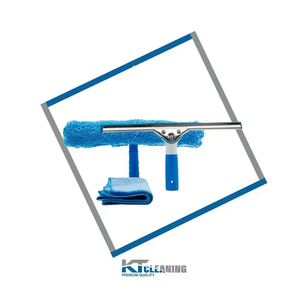 Kt Cleaning Ramenwas Set - Inclusief 35cm Raamwisser, Inwasser & Microvezeldoekje Voor Streeploze Resultaten thumbnail