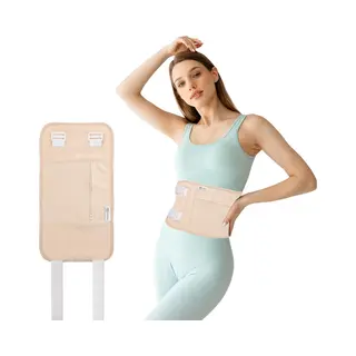 NovaBeau Castor Olie Pack Voor Buik En Taille – Castor Olie Wrap Van Organisch Katoen Voor Lever Detox En Reiniging – Castor Oil – Ricinusolie