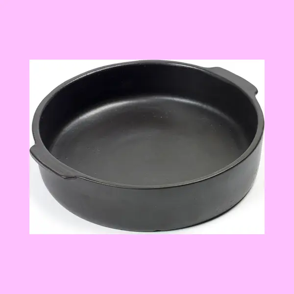 Steingut Backformen Pure Back- Und Servierform 25 Cm, Schwarz thumbnail
