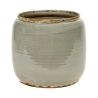 Serax Blumentopf-Dekotopf Grau D 25 Cm H 26 Cm