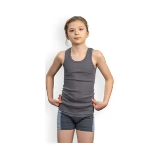 Hl Tricot - Jongens Onderhemd Xander - Maat 176 - Jongens - Grijs -