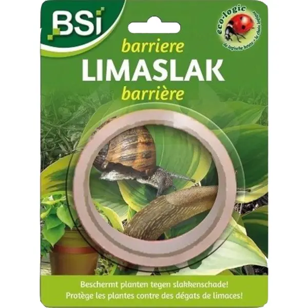 Bsi - Barrière Limaslak - Slakkenbestrijding - Zelfklevende Koperband - Planten Bescherming - 5 M Koperband thumbnail