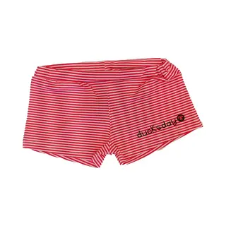 Ducksday - Zwembroek - Trunk - Short -Rode Streep - 10 Jaar - Uv Beschermend - Meisje