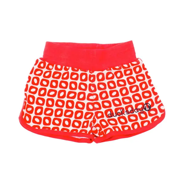 Ducksday - Short - Unisex - Funky Red - 04y - 98/104 - Valt Klein thumbnail