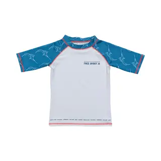 Ducksday - Uv Zwemshirt - Korte Mouw - Voor Kinderen - Unisex - Straya - 92/98