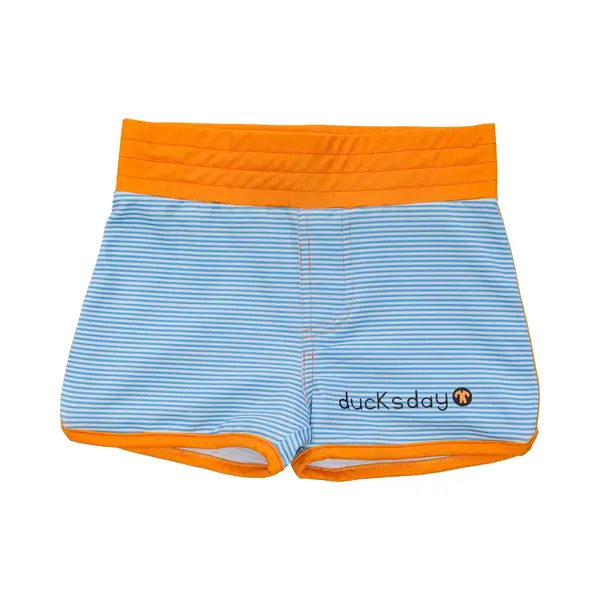 Ducksday - Zwembroek - Uv - True Blue - Blauw - 5-6jaar - 110/116 - Valt Klein thumbnail