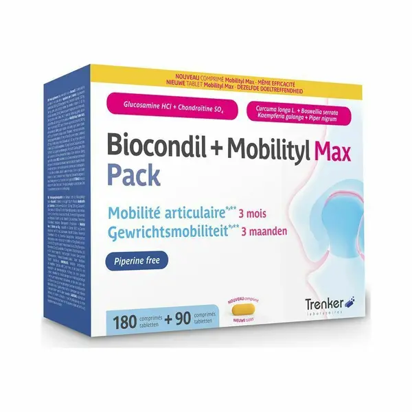 Trenker Biocondil + Mobilityl Max Pack 180 + 90 Tabletten thumbnail