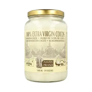 Amanprana Aman Prana Kokosnootolie 1600 Ml - Voedingssupplement