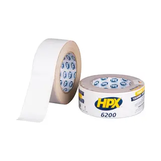 Hpx CW5025 Klebeband Weiß, 25m, 48mm