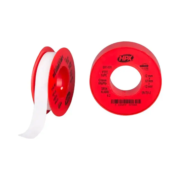 Hpx - Teflonband Weiß 12mm X 12m Pt1212 thumbnail